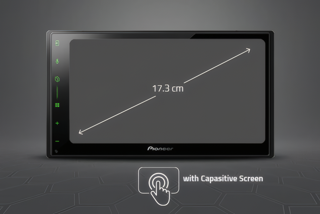 Radio 6.5 Pioneer DMH-A5650BT Carplay Android Auto Inalambri