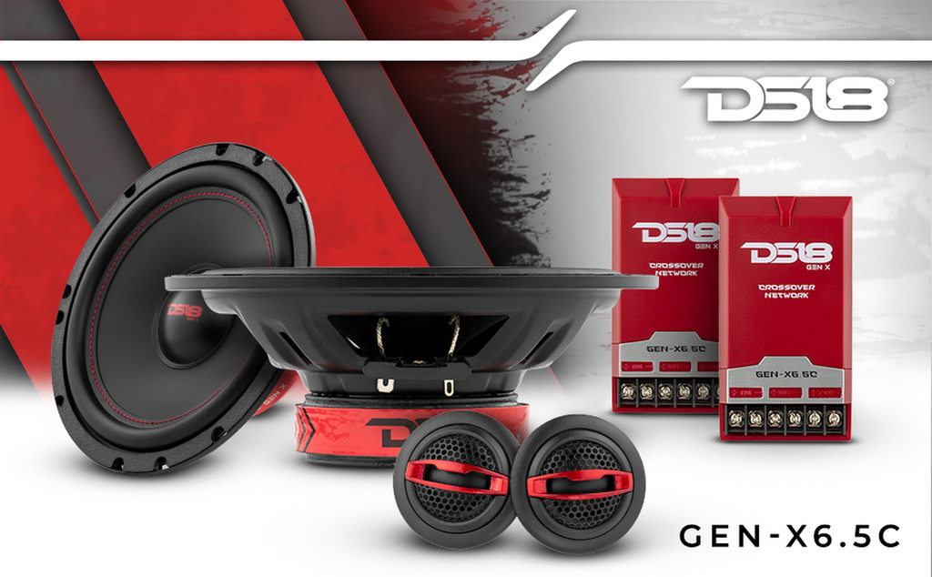 Set Componentes 6.5" DS18 GEN-X6.5C 2 Vias 50W RMS 150W Max