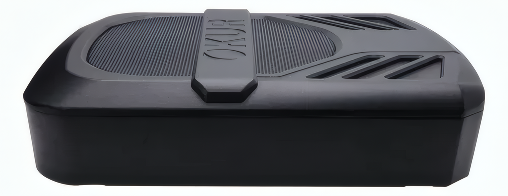 Subwoofer Plano Amplificado OKUR OPS10 10" 600W MAX 300W RMS