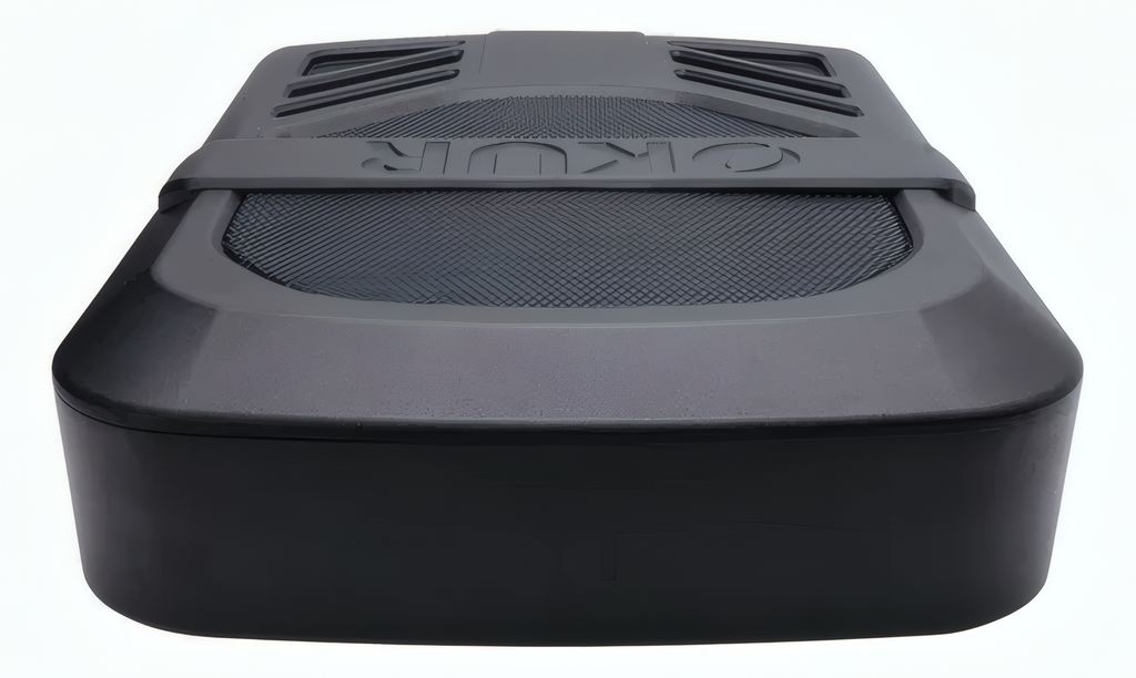 Subwoofer Plano Amplificado OKUR OPS10 10" 600W MAX 300W RMS