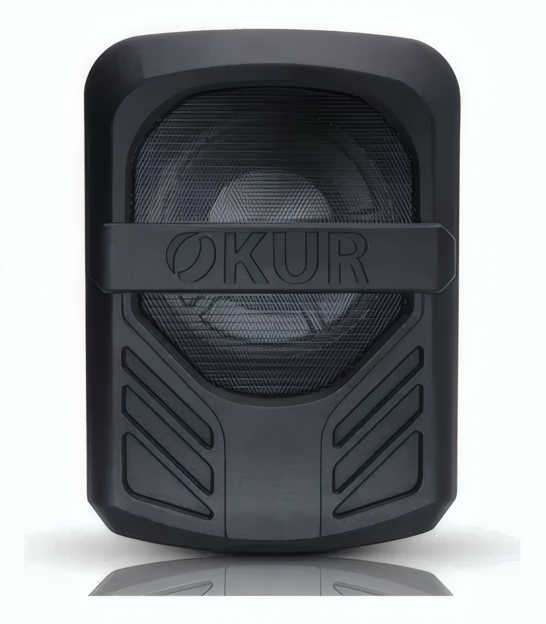 Subwoofer Plano Amplificado OKUR OPS10 10" 600W MAX 300W RMS