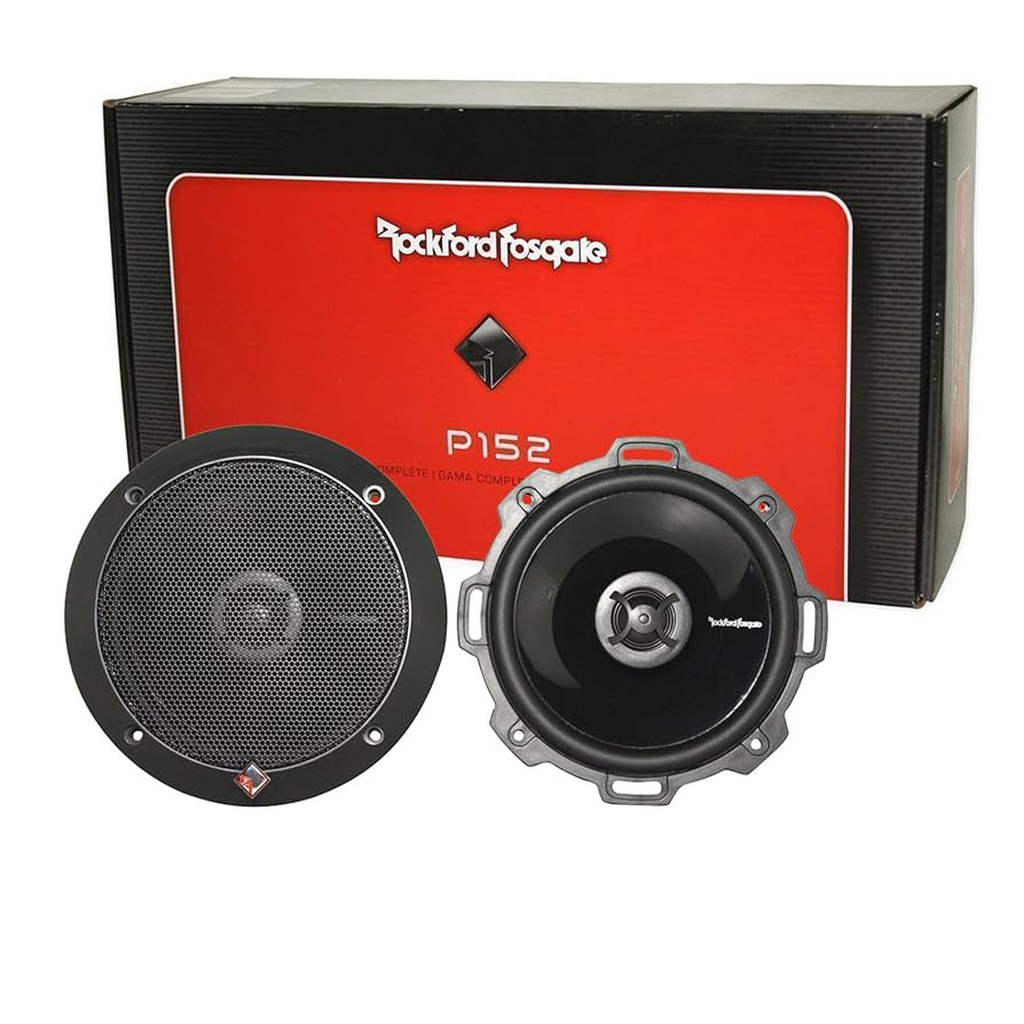 Parlantes 5.25 Pulgadas Rockford Fosgate P152 Negro 40W RMS