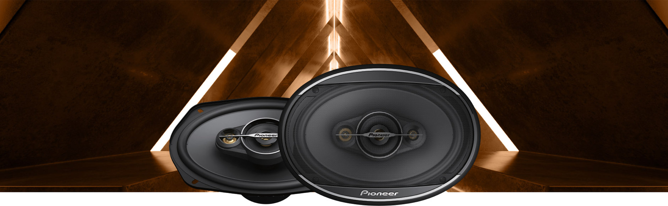 Parlantes 6x9" Pioneer TS-A6968S 4 Vias 90W RMS 450W MAX