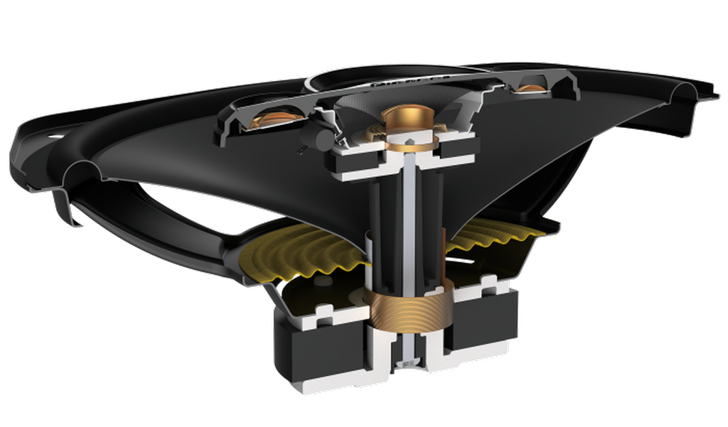 Parlantes 6x9" Pioneer TS-A6968S 4 Vias 90W RMS 450W MAX