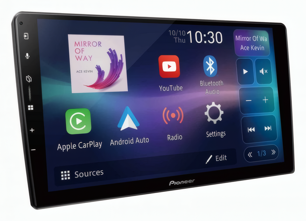 Radio 9 Pioneer DMH-AP6650BT CarPlay Android Auto Inalambric