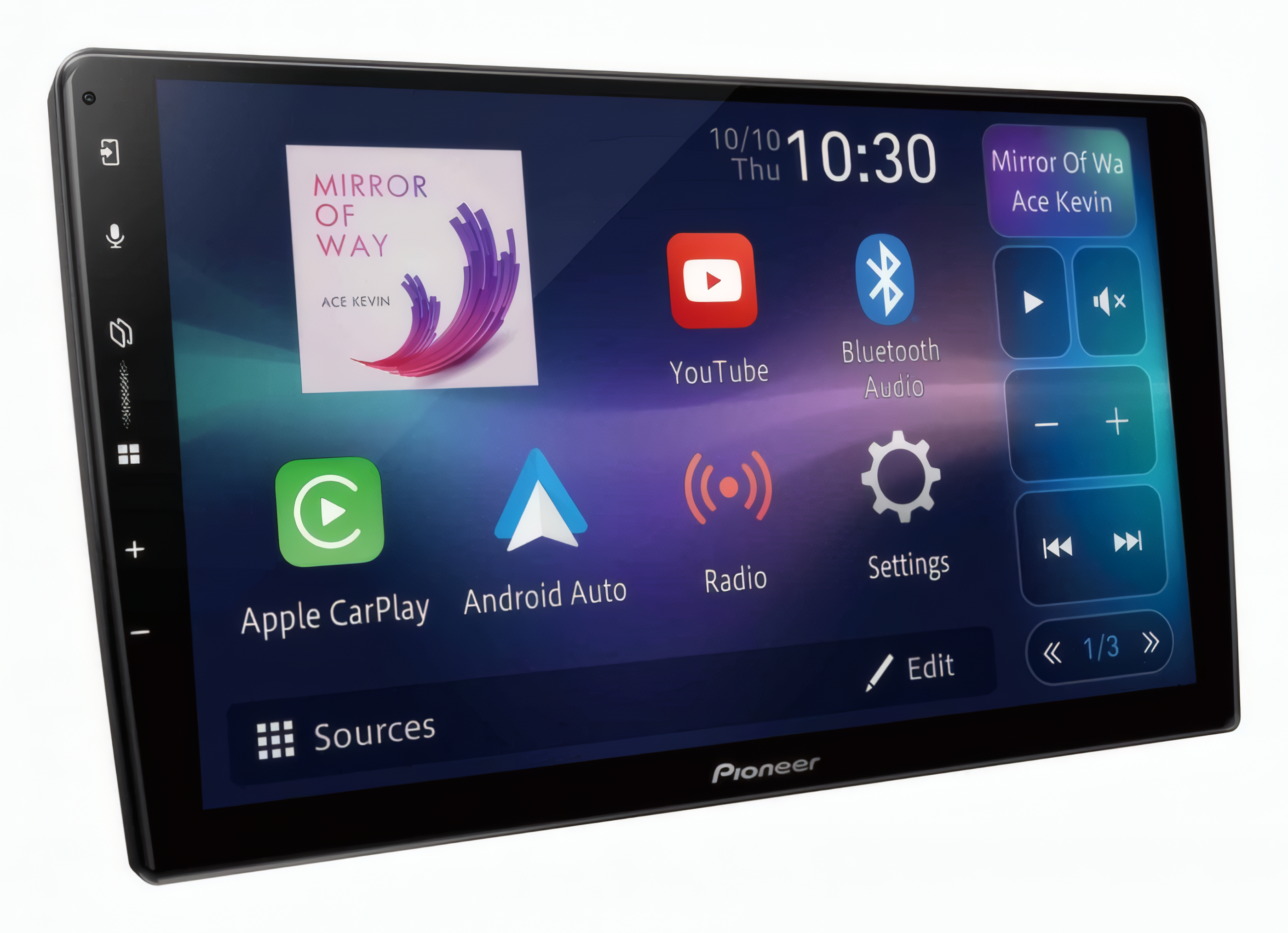 Radio 9 Pioneer DMH-AP6650BT CarPlay Android Auto Inalambric