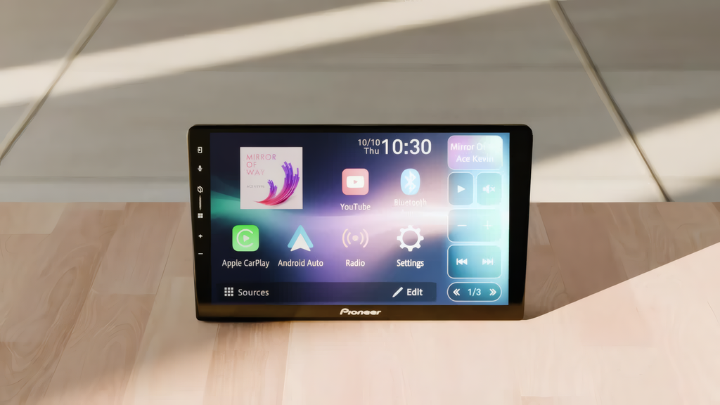 Radio 9 Pioneer DMH-AP6650BT CarPlay Android Auto Inalambric