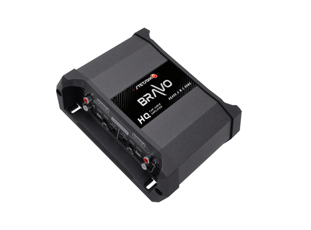 Amplificador 4 Canales Stetsom BRAVO HQ 400.4 100Wx4 2 Ohm