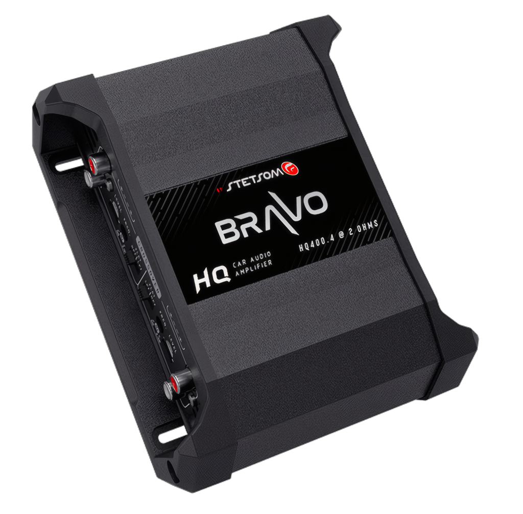 Amplificador 4 Canales Stetsom BRAVO HQ 400.4 100Wx4 2 Ohm
