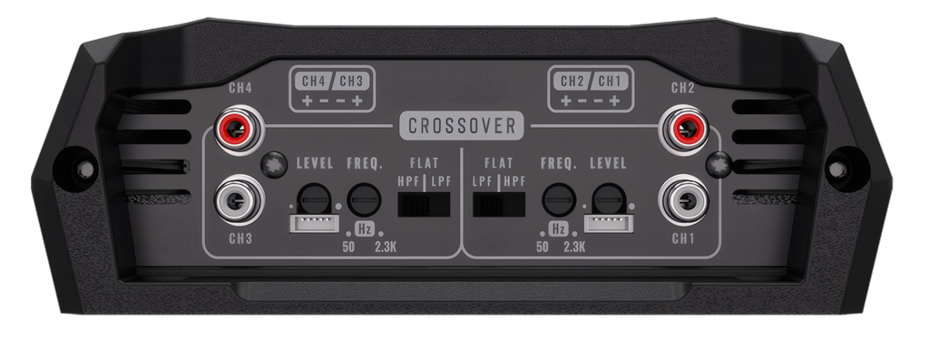 Amplificador 4 Canales Stetsom BRAVO HQ 400.4 100Wx4 2 Ohm