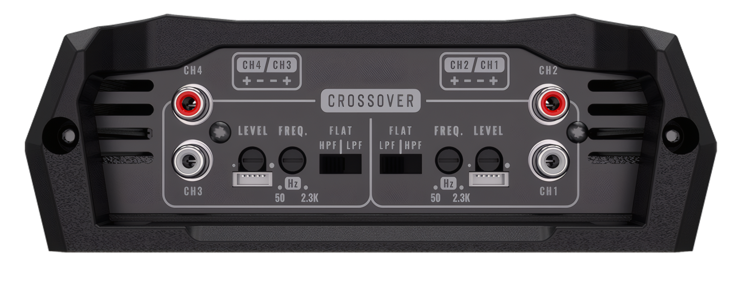 Amplificador 4 Canales Stetsom BRAVO HQ 400.4 100Wx4 2 Ohm