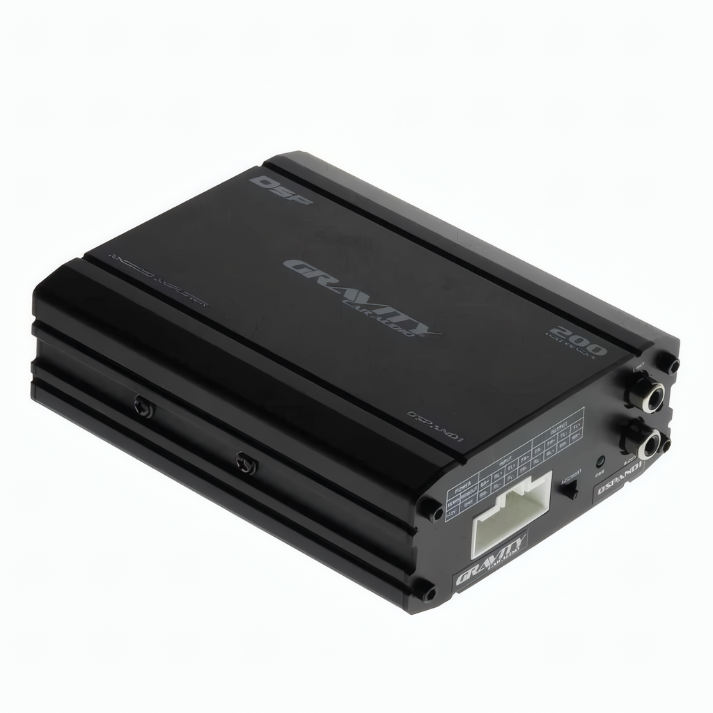 Amplificador 4 Canales Gravity Car Audio DSPAND1 200W MAX
