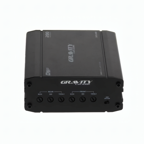 Amplificador 4 Canales Gravity Car Audio DSPAND1 200W MAX