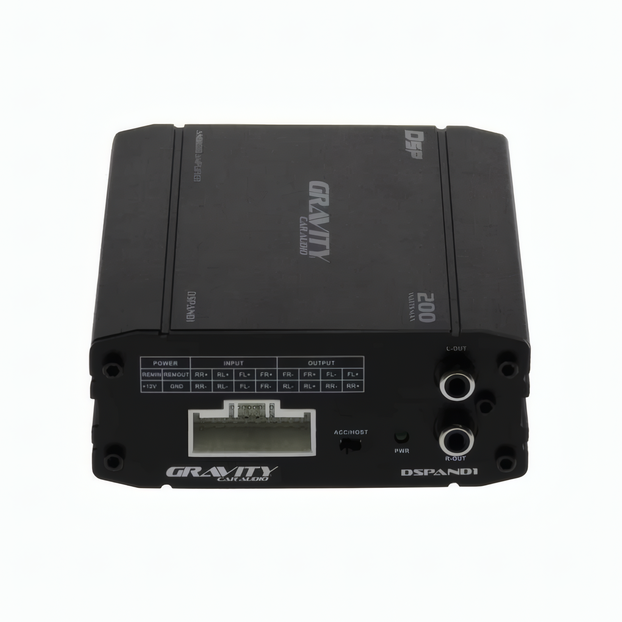 Amplificador 4 Canales Gravity Car Audio DSPAND1 200W MAX