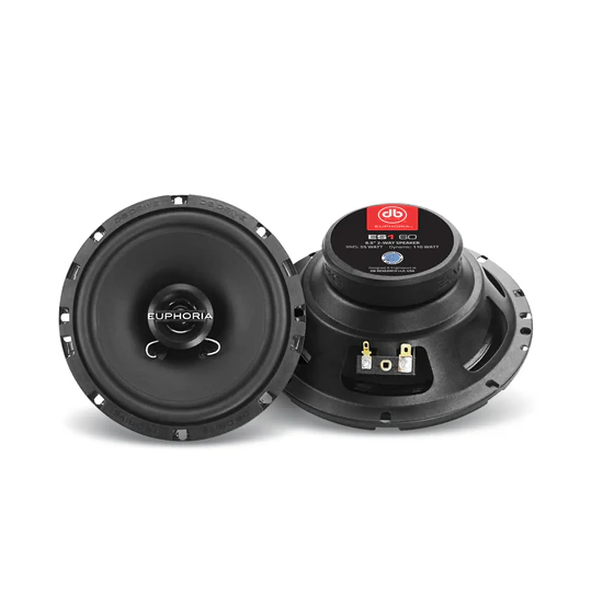 Parlantes 6.5 Pulgadas DB Drive ES1 60 2 Vias 55W RMS