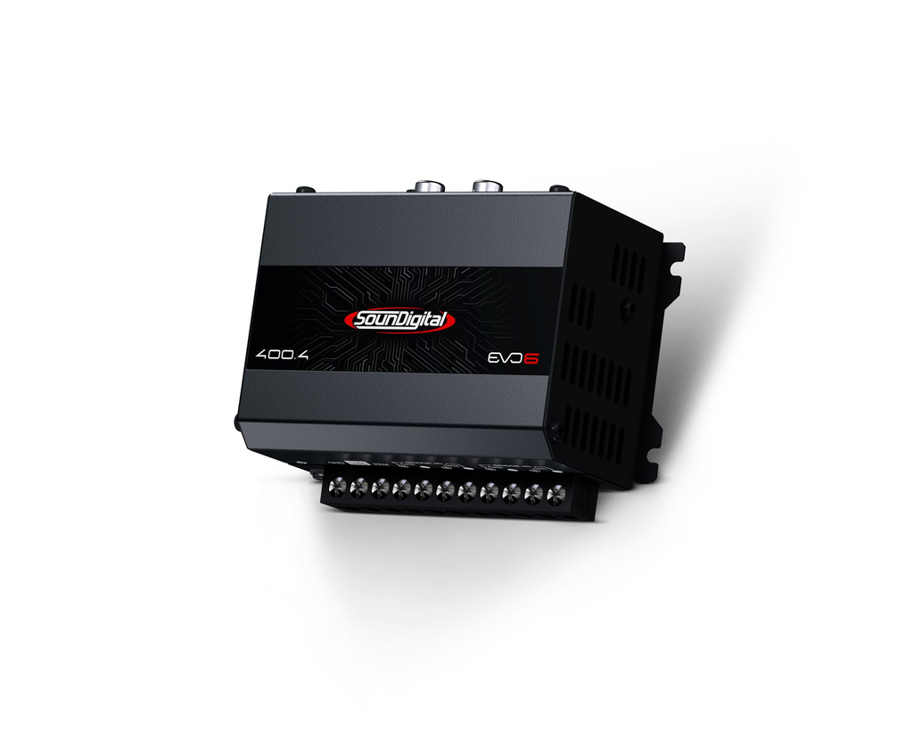 Amplificador 4 Canales SounDigital 400.4 EVO6 4Ohm 8Hz-20KHz