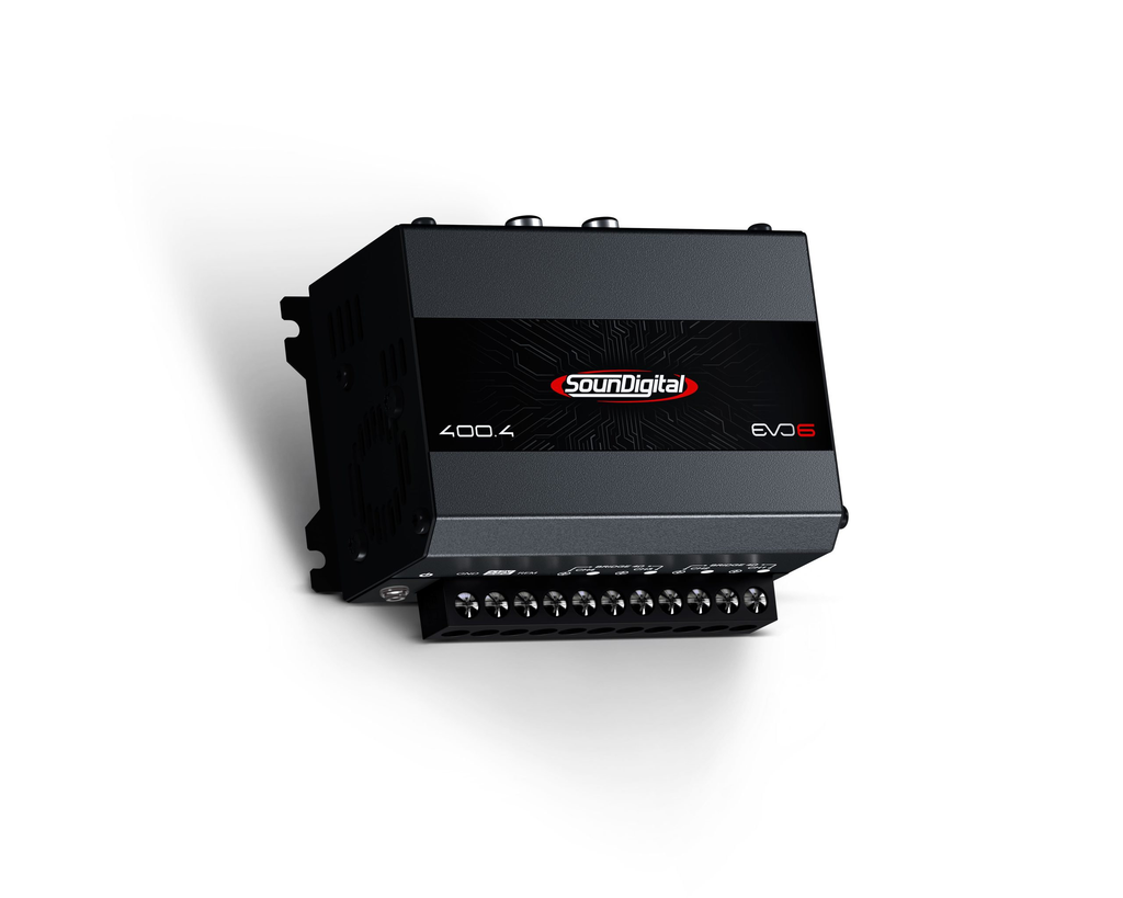 Amplificador 4 Canales SounDigital 400.4 EVO6 4Ohm 8Hz-20KHz