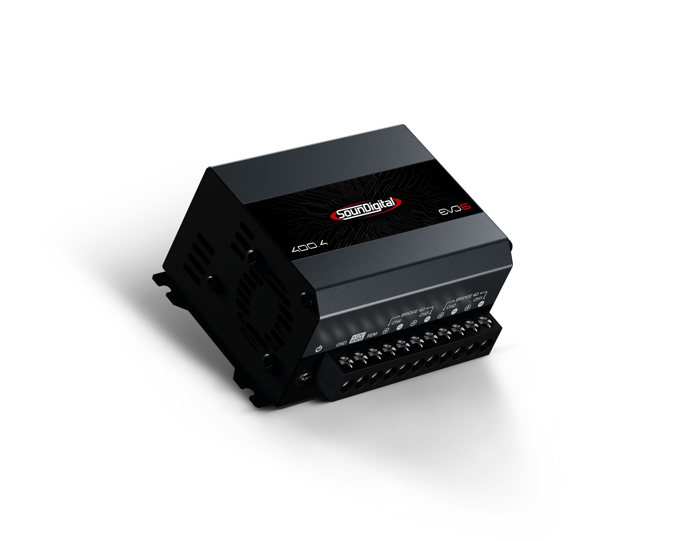 Amplificador 4 Canales SounDigital 400.4 EVO6 4Ohm 8Hz-20KHz