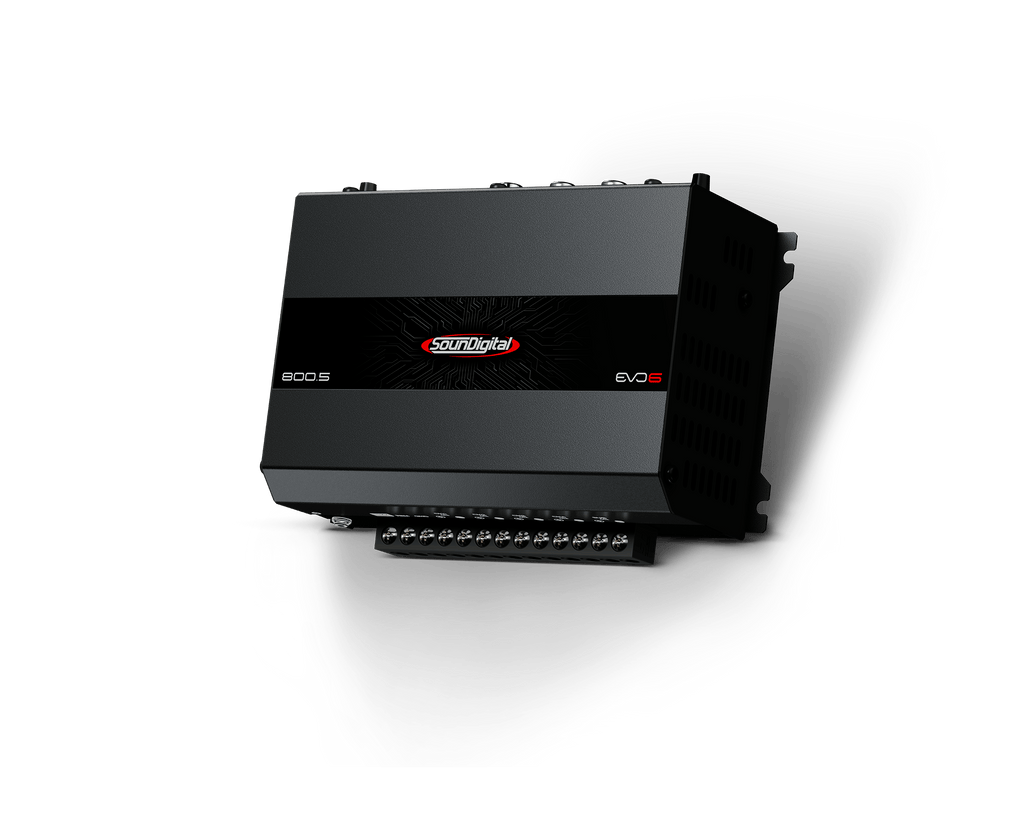 Amplificador 5 Canales SounDigital 800.5 EVO6 4x100W RMS 4 Ohm