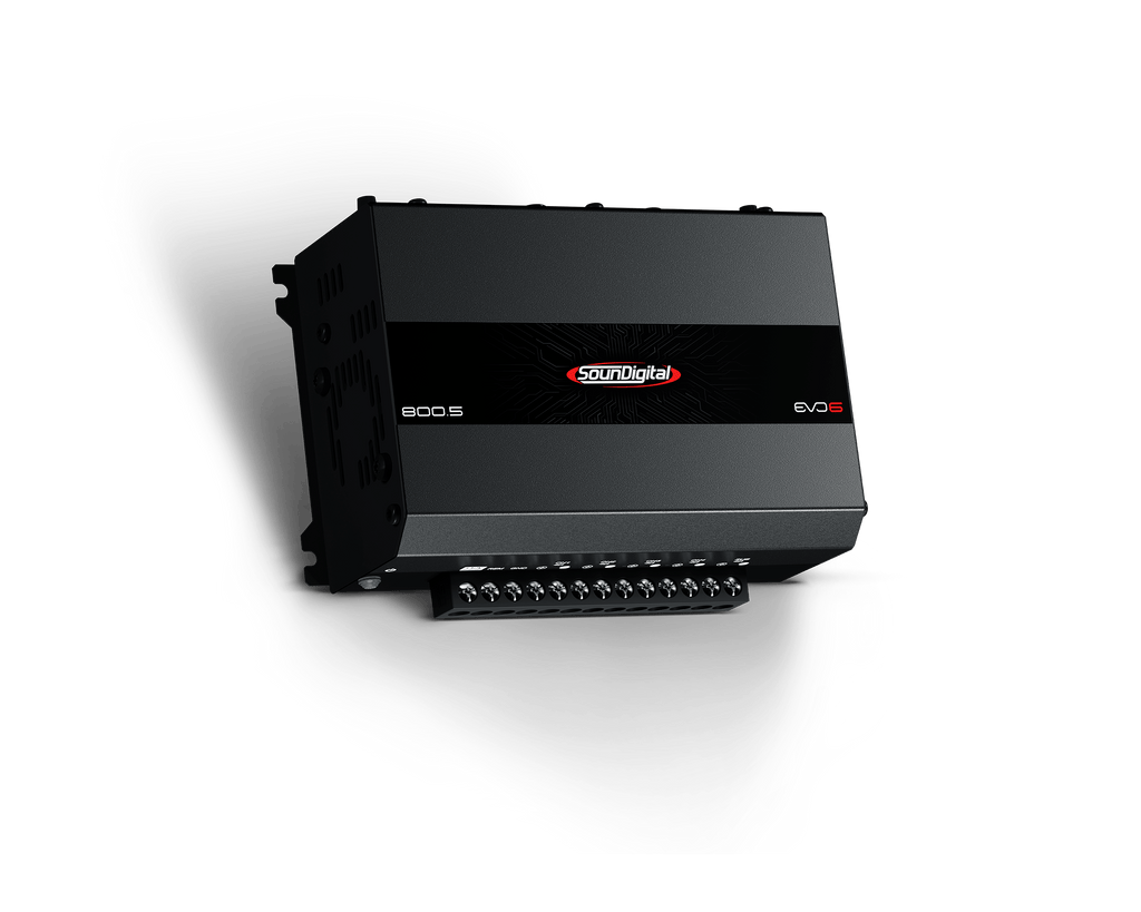Amplificador 5 Canales SounDigital 800.5 EVO6 4x100W RMS 4 Ohm