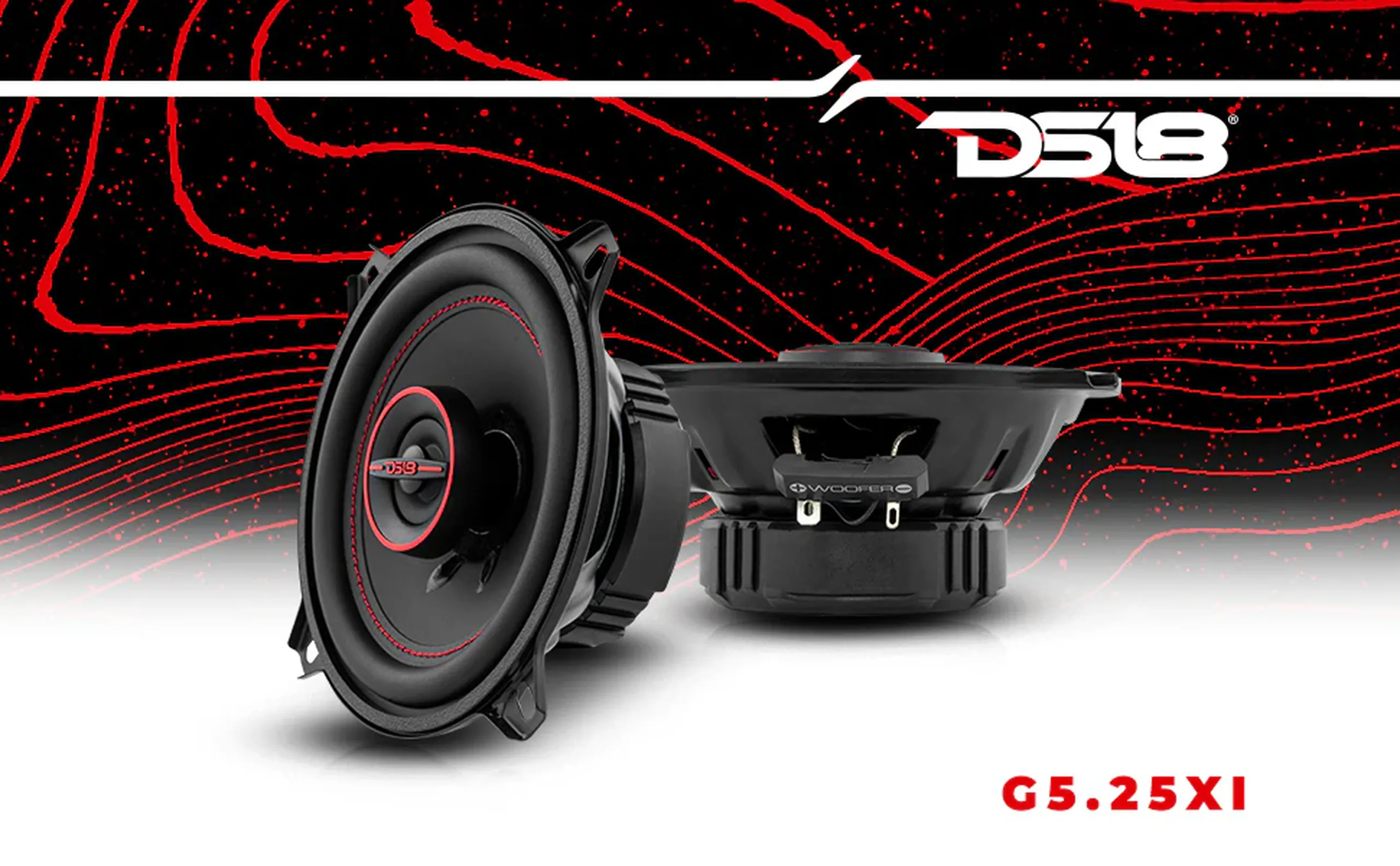 Parlantes 5.25 Pulgadas DS18 G5.25Xi 2 Vias 45W RMS 135W MAX
