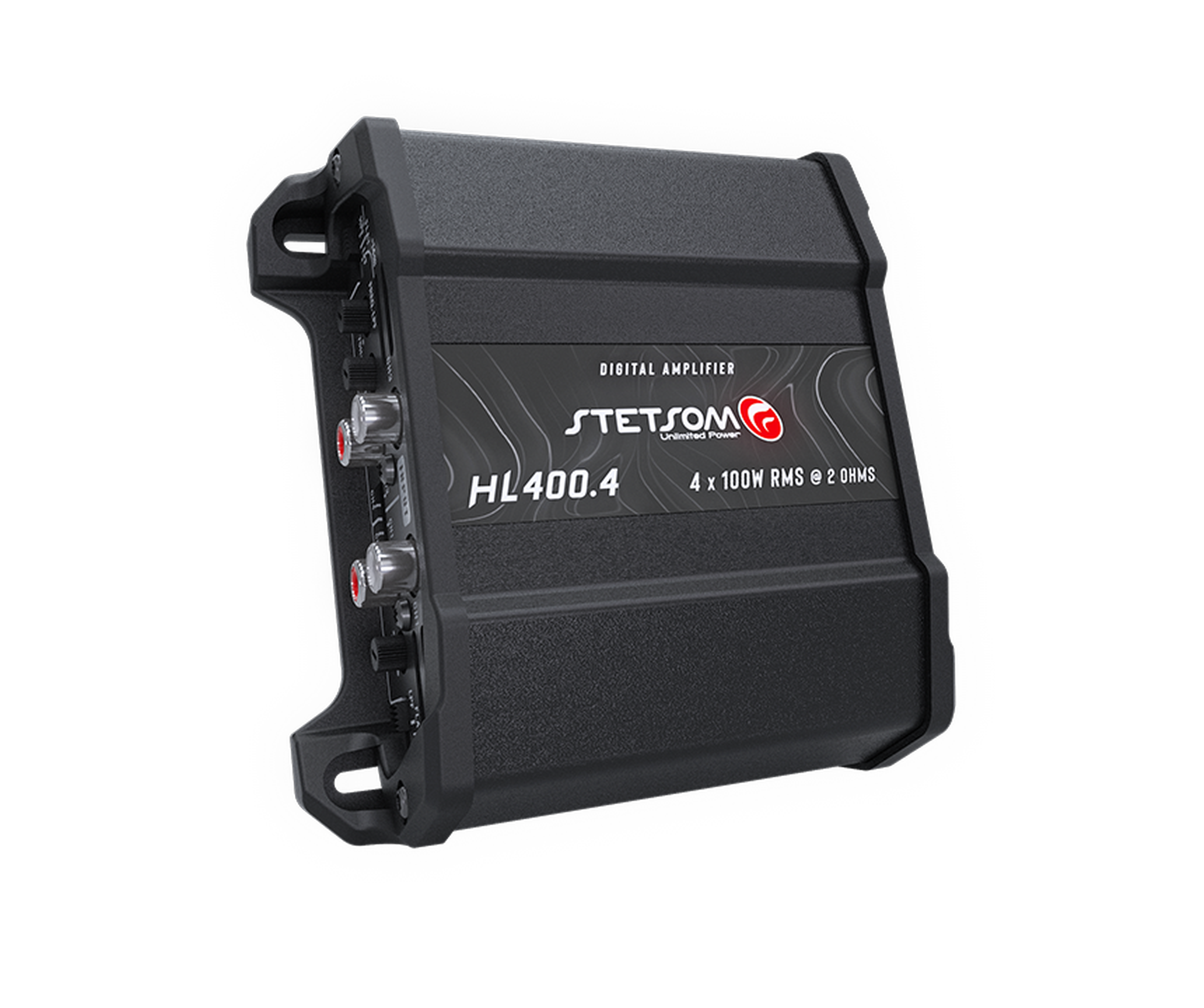 Amplificador 4 Canales Stetsom HL400.4 4X100W RMS 5hz-24khz