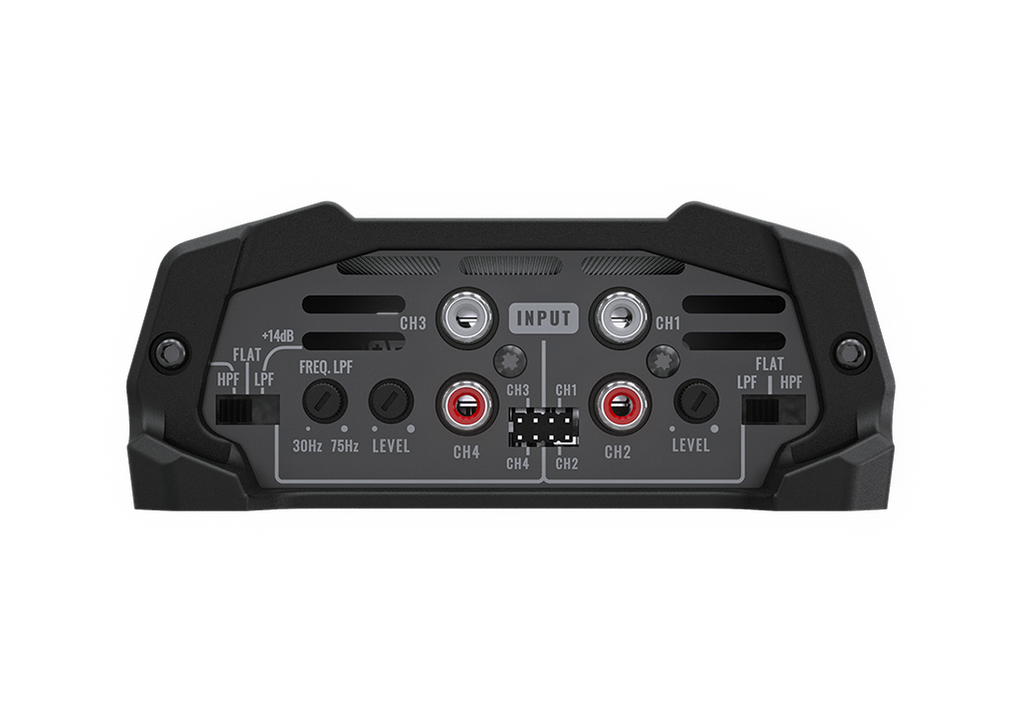 Amplificador 4 Canales Stetsom HL400.4 4X100W RMS 5hz-24khz