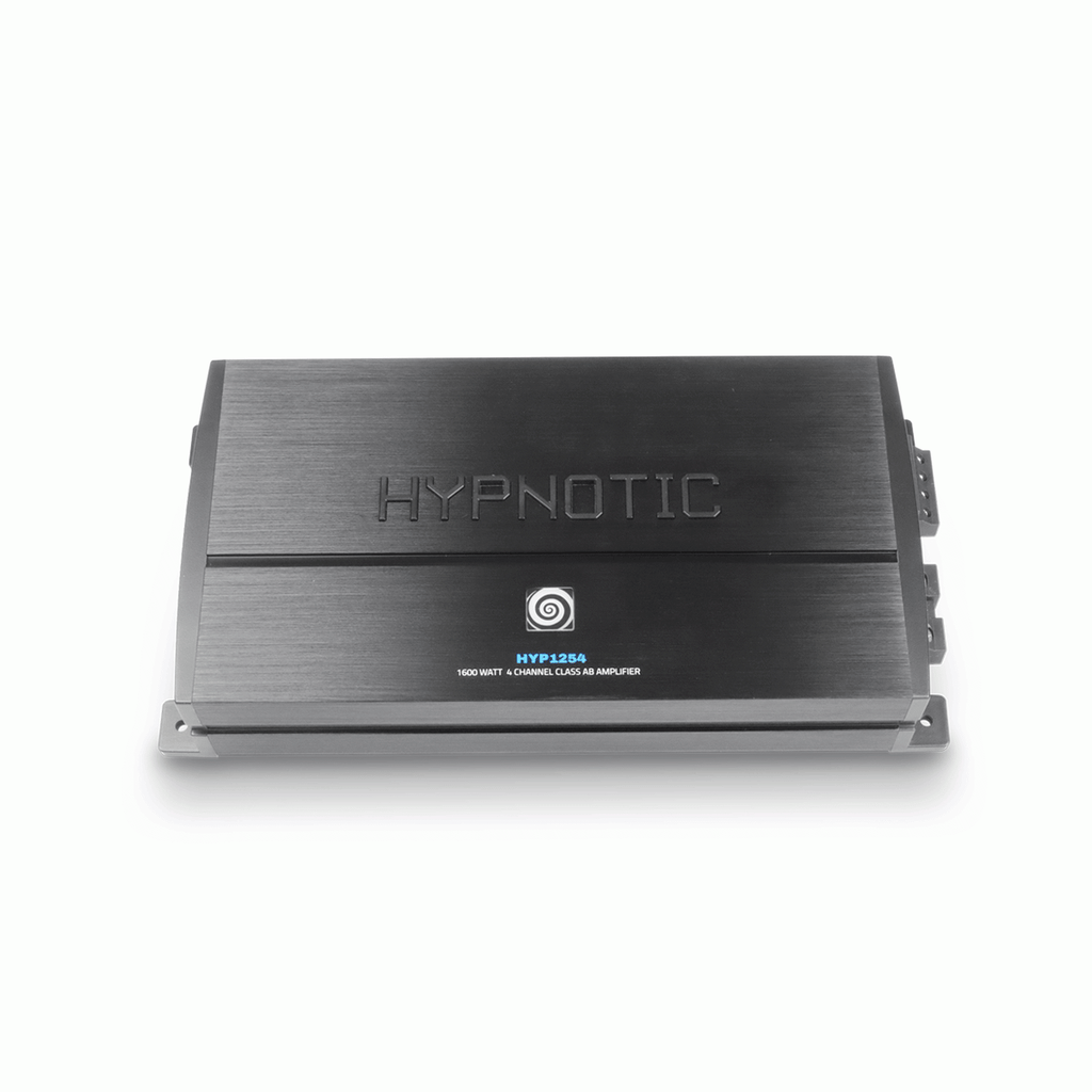 Amplificador 4 Canales Hypnotic HYP1254 High/Low Pass 2 Ohm