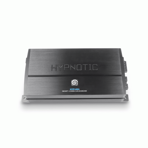 Amplificador 4 Canales Hypnotic HYP1254 High/Low Pass 2 Ohm