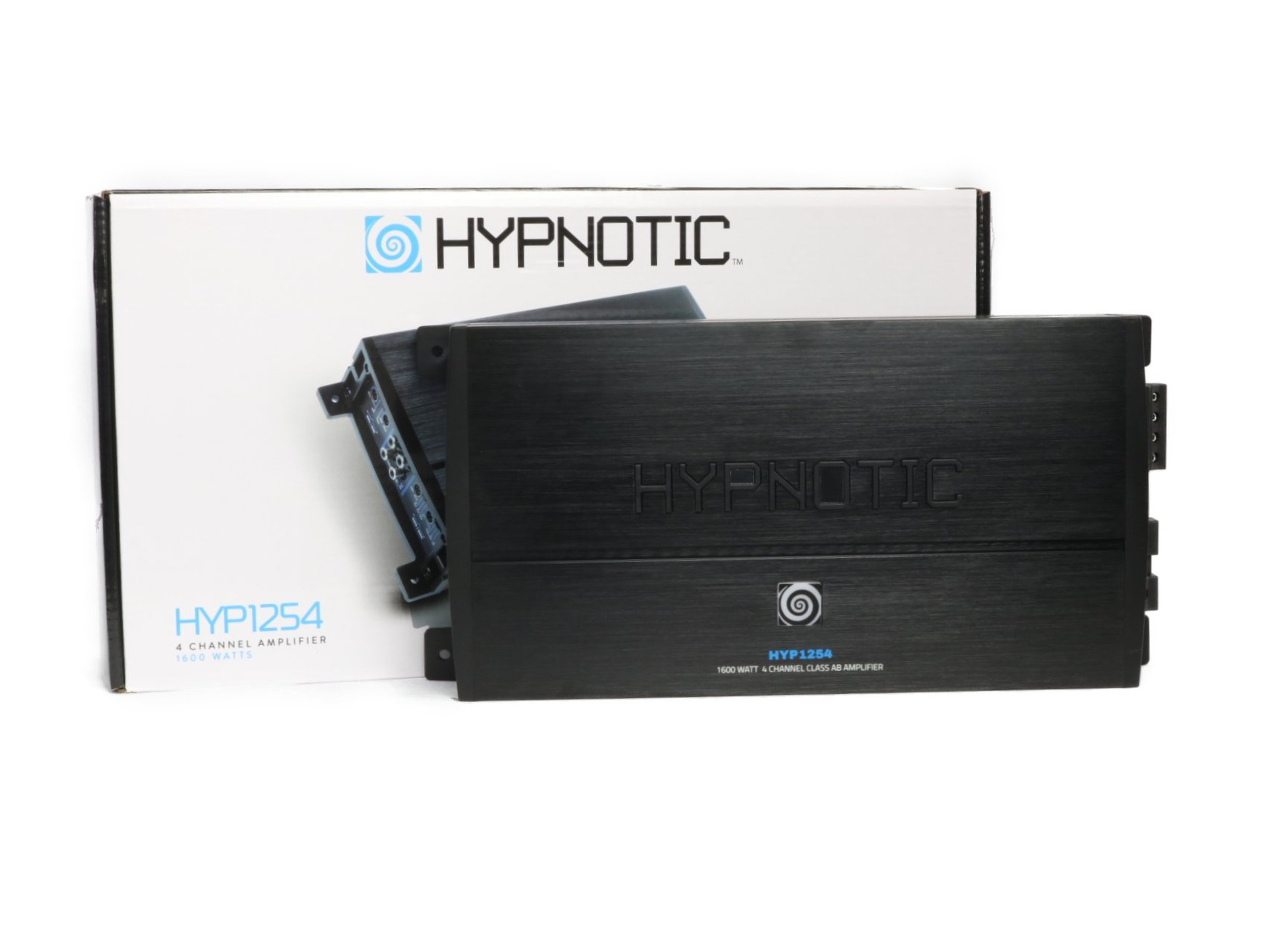 Amplificador 4 Canales Hypnotic HYP1254 High/Low Pass 2 Ohm