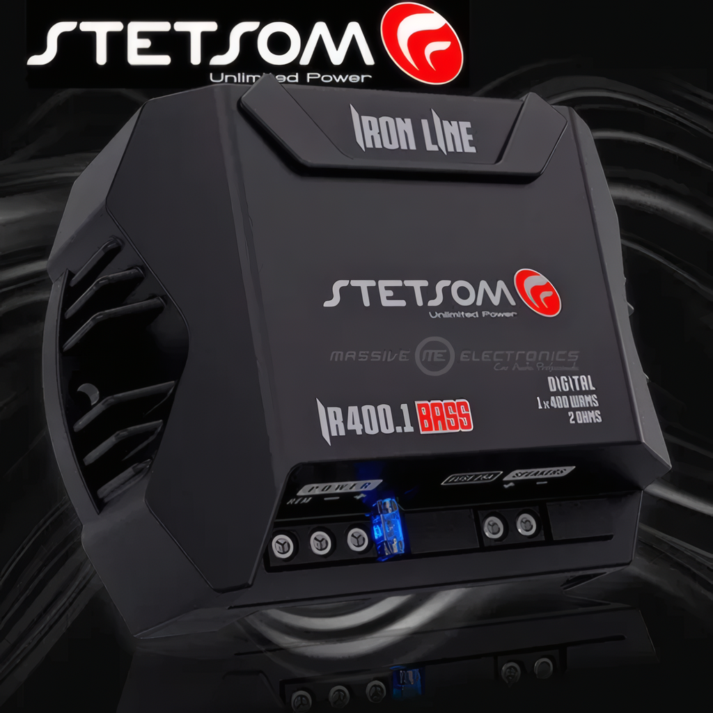 Amplificador 1 Canal Stetsom IR400.1 BASS 400W RMS 2 Ohm