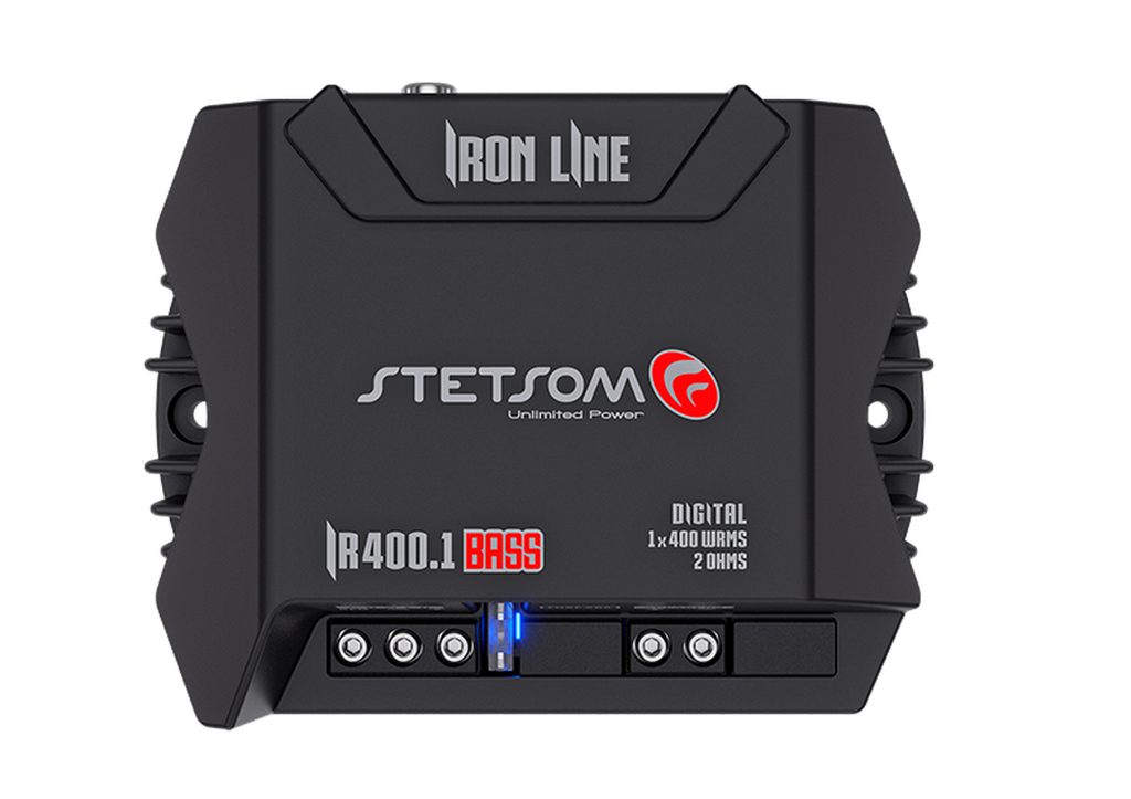 Amplificador 1 Canal Stetsom IR400.1 BASS 400W RMS 2 Ohm