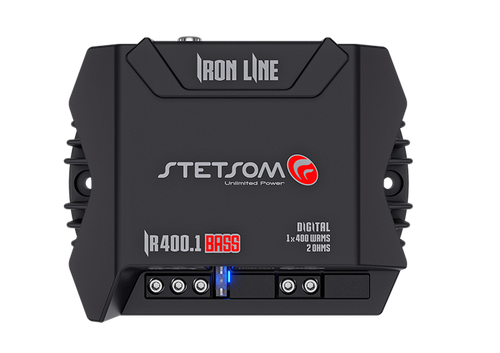 Amplificador 1 Canal Stetsom IR400.1 BASS 400W RMS 2 Ohm
