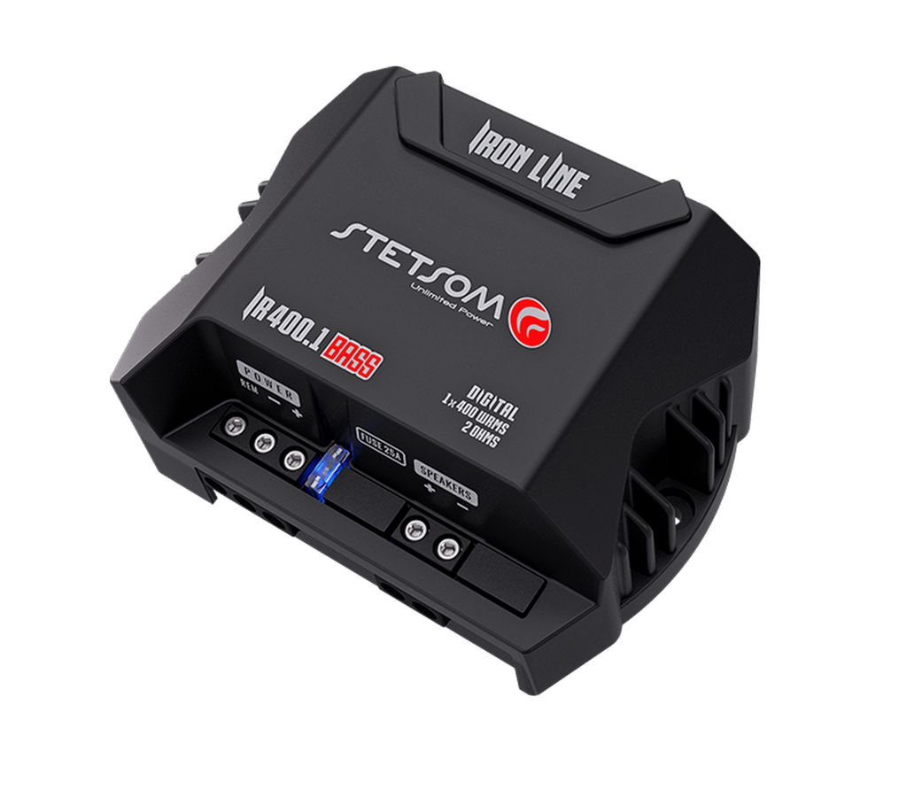 Amplificador 1 Canal Stetsom IR400.1 BASS 400W RMS 2 Ohm