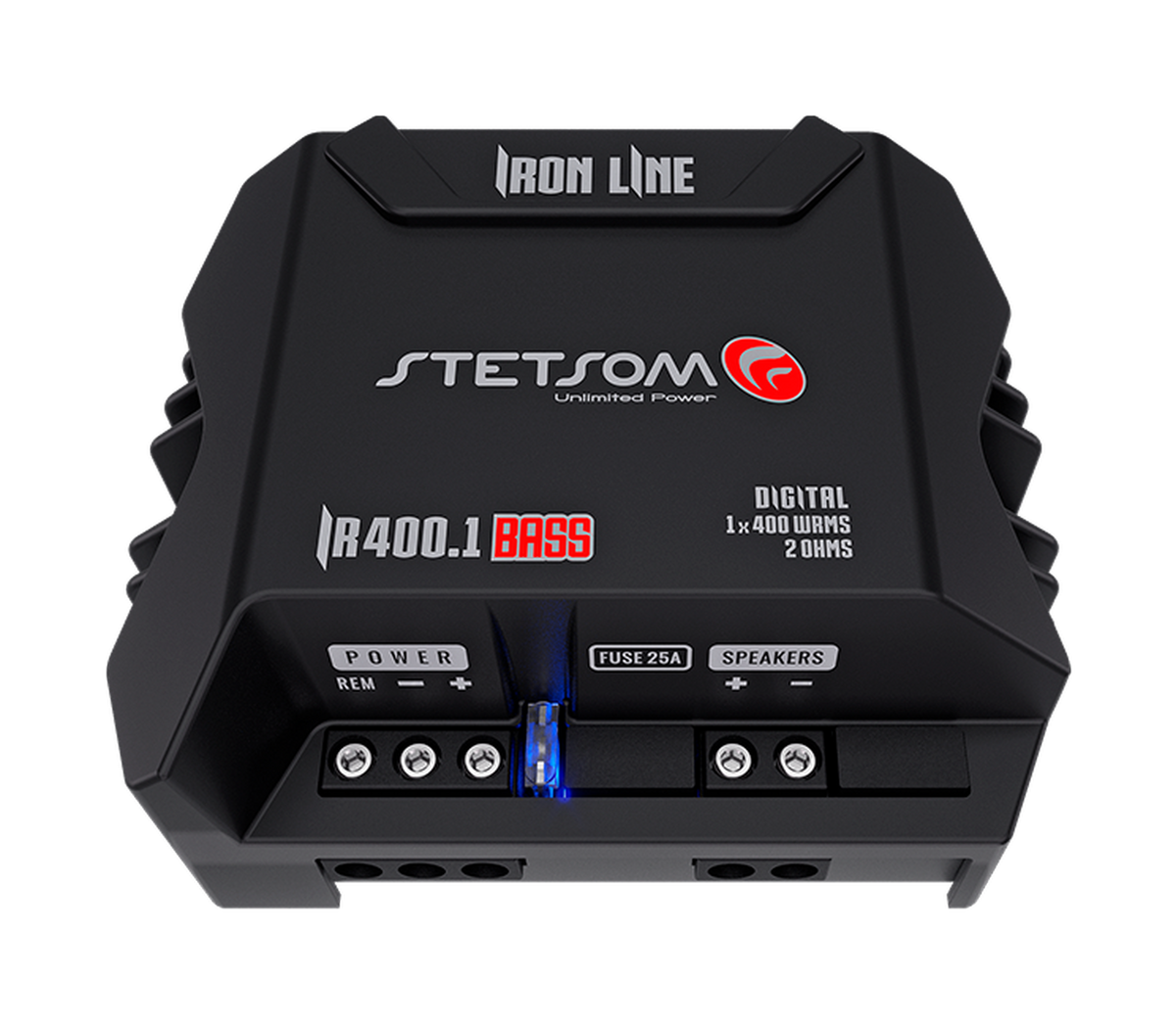Amplificador 1 Canal Stetsom IR400.1 BASS 400W RMS 2 Ohm