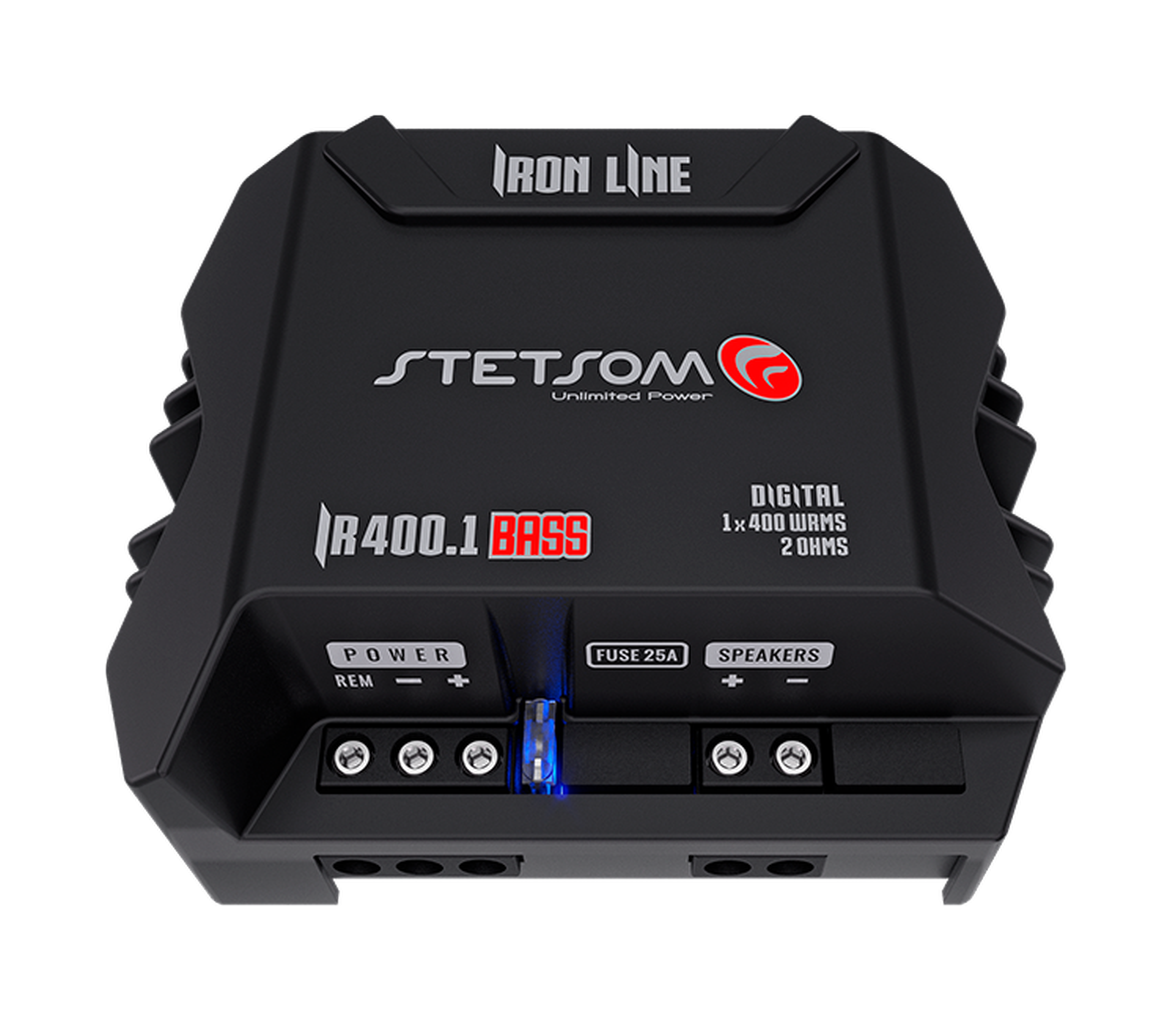 Amplificador 1 Canal Stetsom IR400.1 BASS 400W RMS 2 Ohm