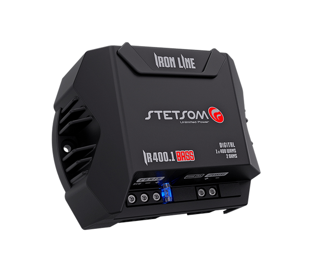 Amplificador 1 Canal Stetsom IR400.1 BASS 400W RMS 2 Ohm