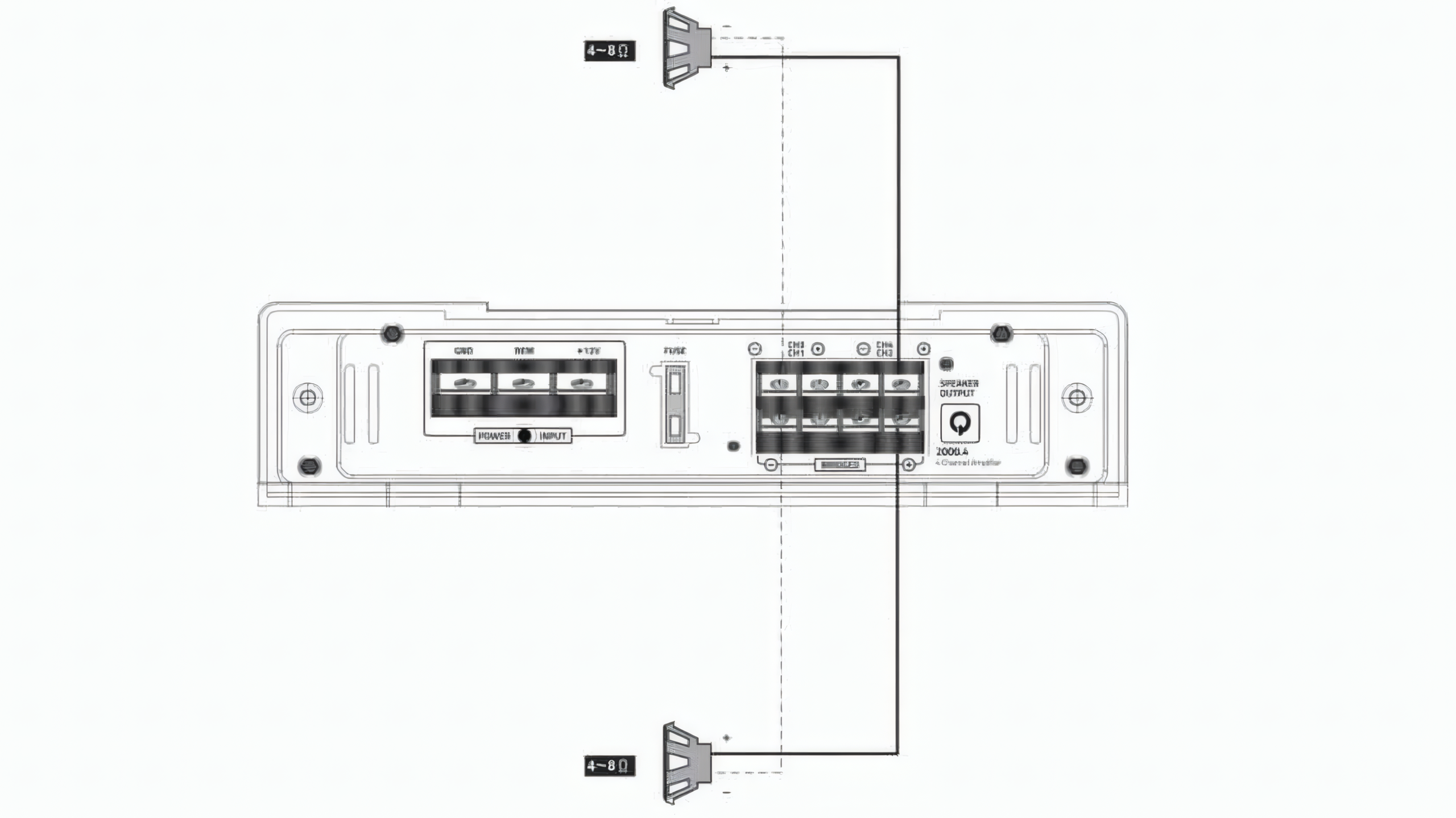 Amplificador 4 Canales Quantum Audio QPX2000.4 2200W 2 Ohm