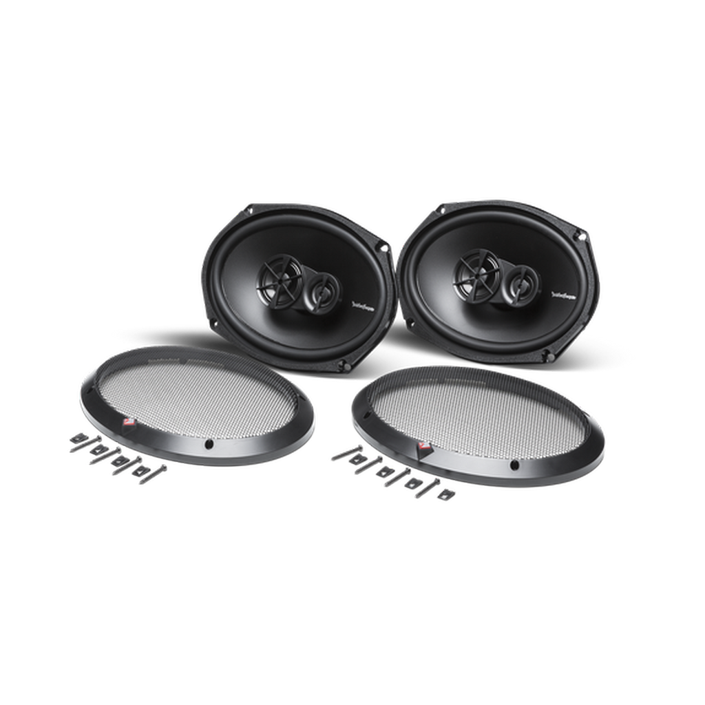 Parlantes 6x9" Rockford Fosgate R169X3 3 Vias 65W RMS 130W
