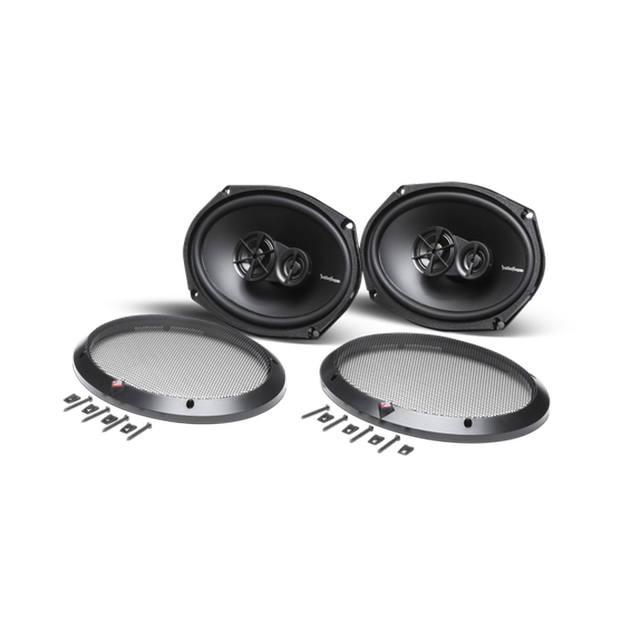 Parlantes 6x9" Rockford Fosgate R169X3 3 Vias 65W RMS 130W