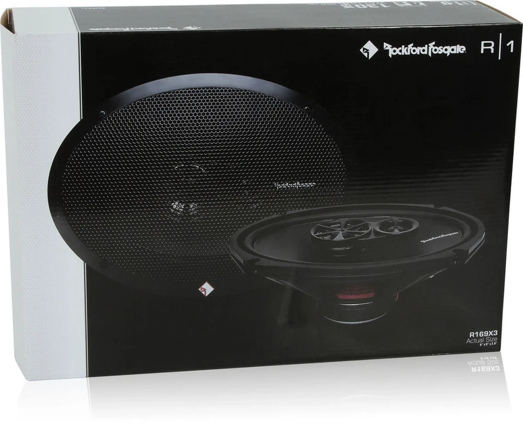 Parlantes 6x9" Rockford Fosgate R169X3 3 Vias 65W RMS 130W