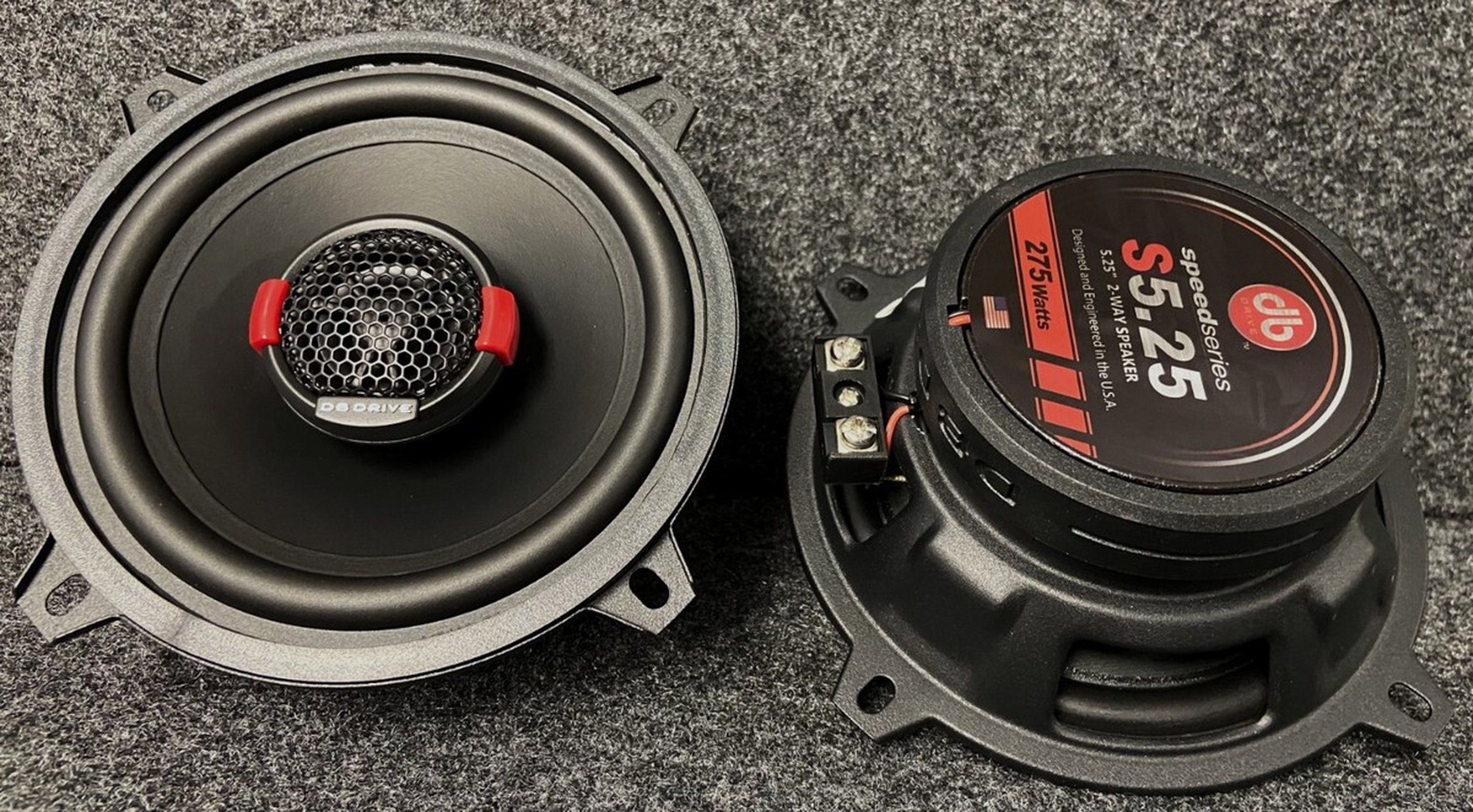 Parlantes 5.25 Pulgadas DB Drive S5.25 2 Vias 55W RMS 275W