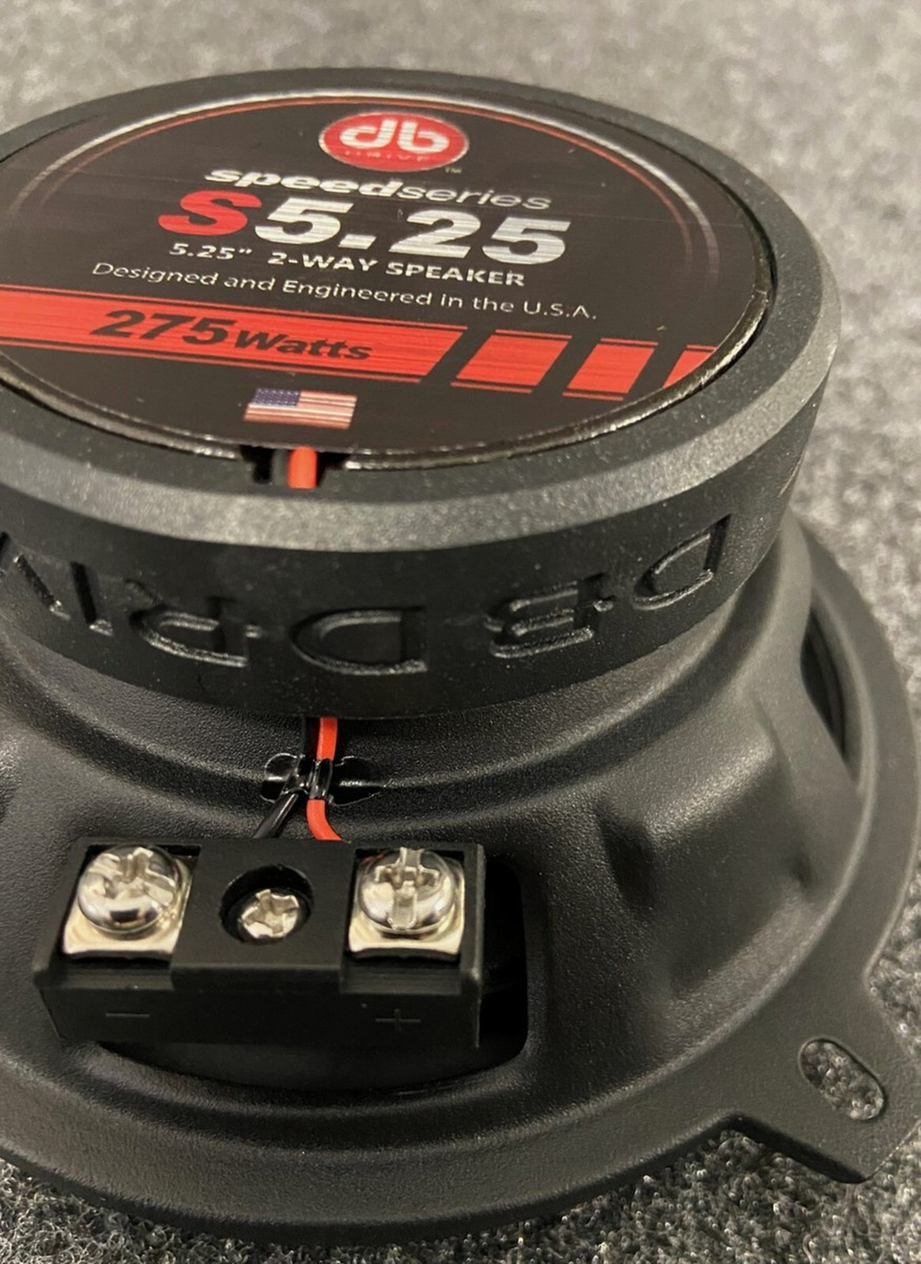 Parlantes 5.25 Pulgadas DB Drive S5.25 2 Vias 55W RMS 275W