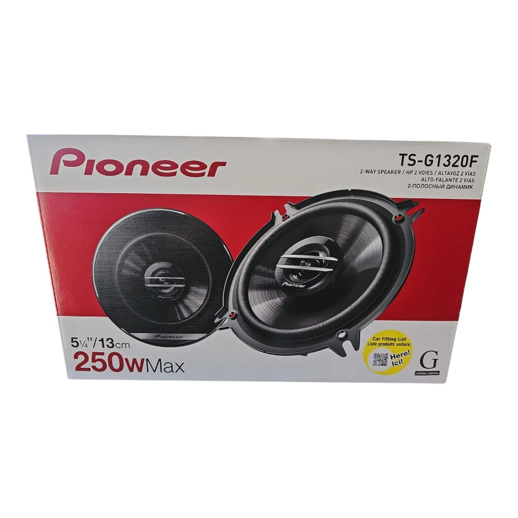 Parlantes 5.25 Pulgadas Pioneer TS-G1320F 2 Vias 35W RMS Negro