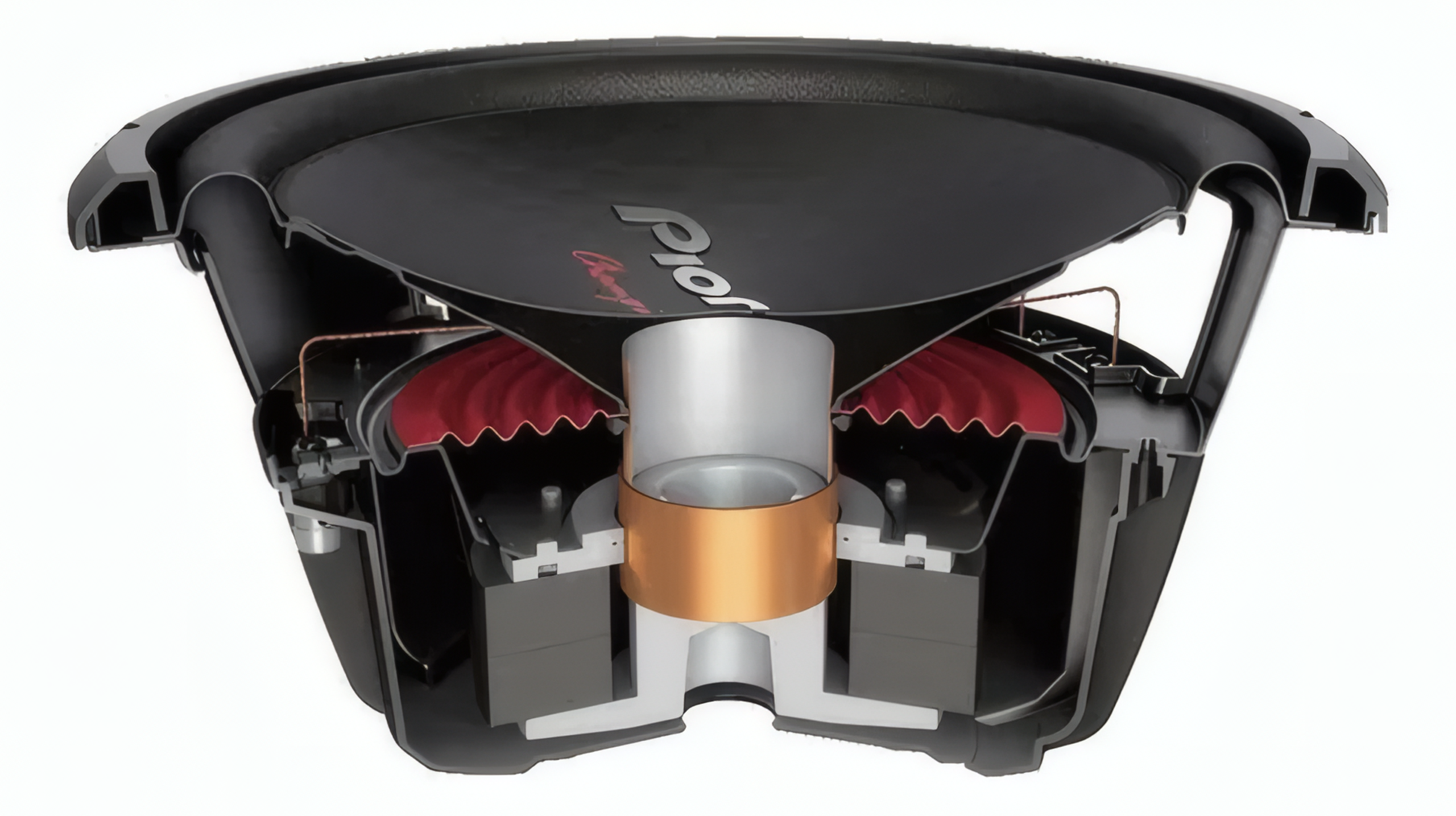 Subwoofer 12" Pioneer TS-W312S4 1600W 500W RMS 1 Bobina